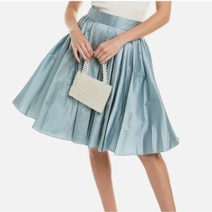 NWT Emily Shalant Classic Taffeta Party Skirt Size 4